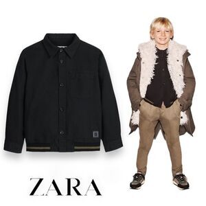 ZARA Kids | Black | SRPLS OVERSHIRT 05